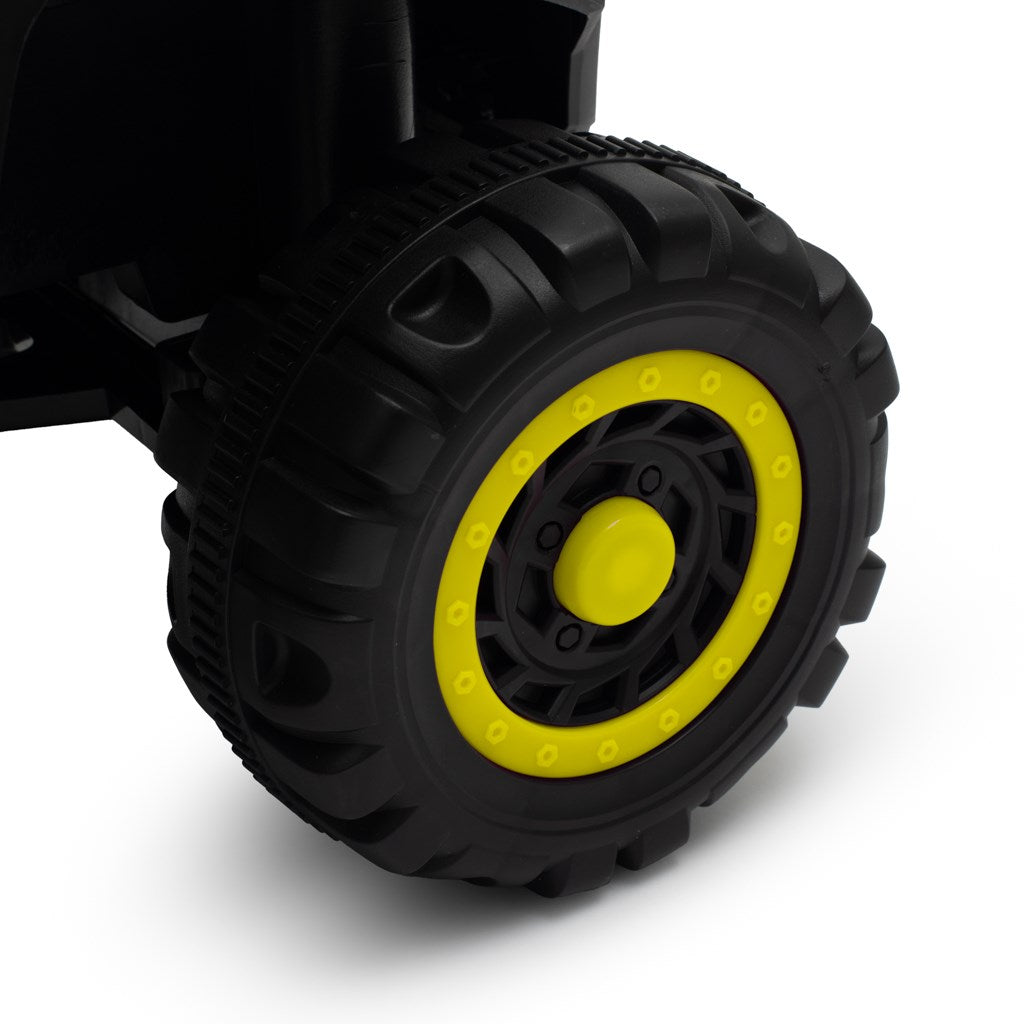 Baby Mix Ruggy elektromos futóbicikli vezetőrúddal sárga