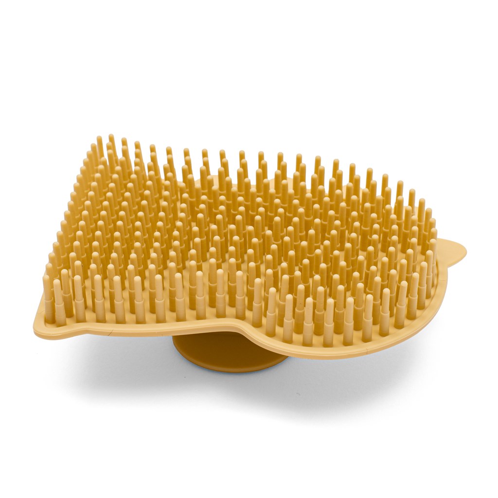 Baba szilikon fürdőkefe New Baby bézs