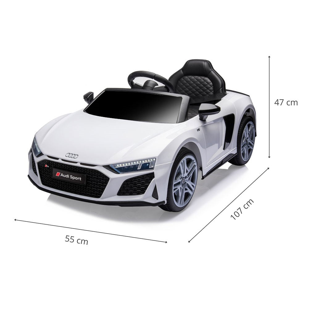 Elektromos autó Milly Mally Audi R8 Spyder White