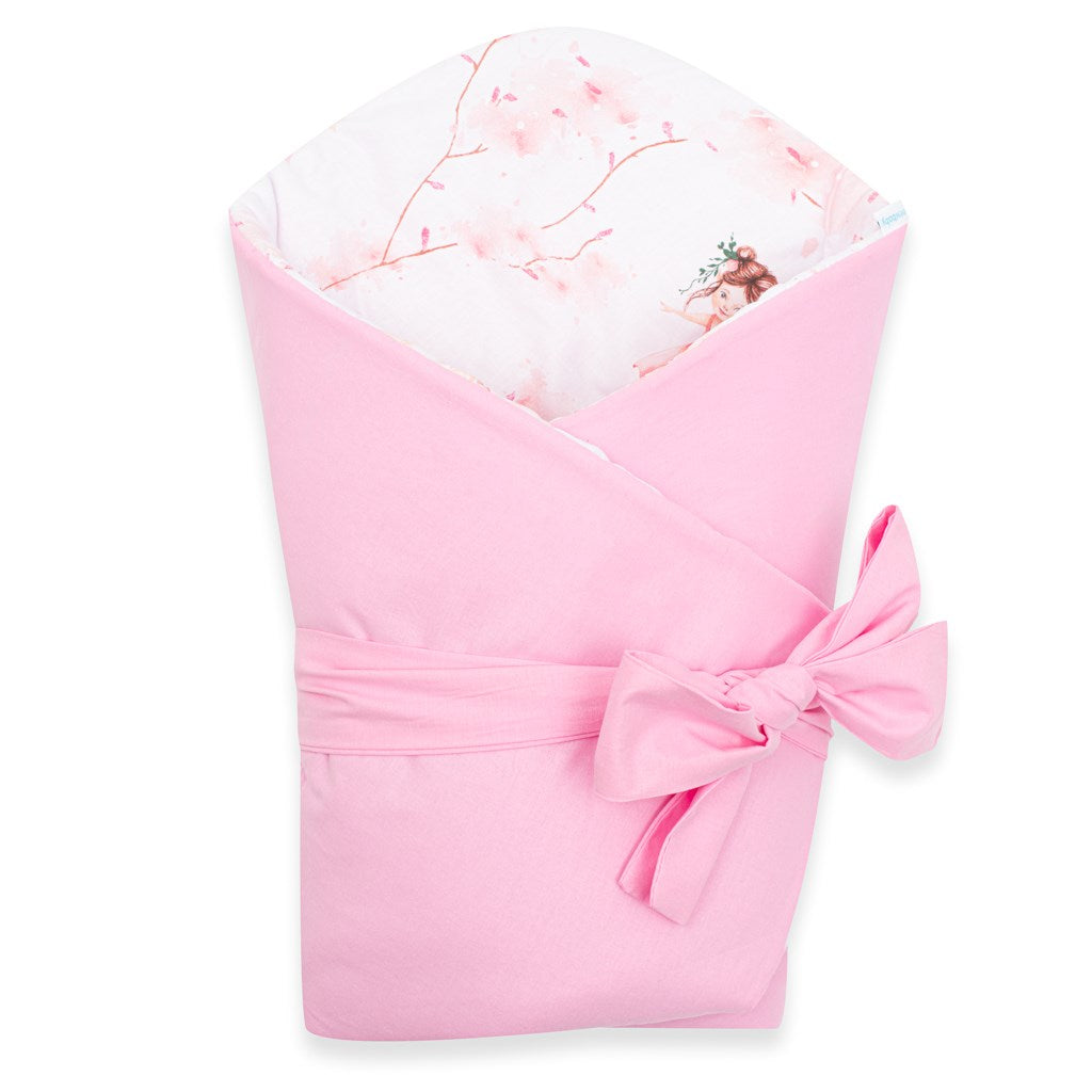 Kétoldalas gyerek pólya New Baby Tündér 80x80 cm