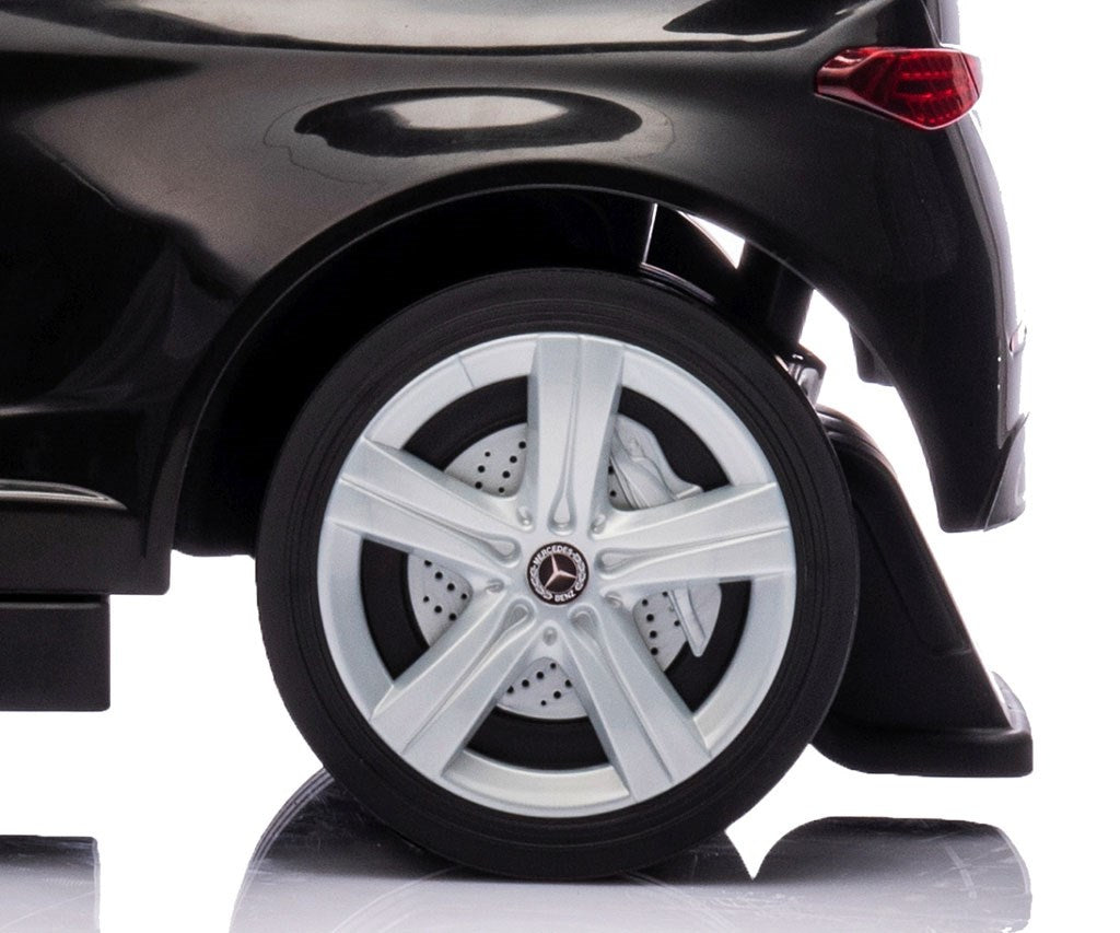 Bébitaxi tolókarral MERCEDES C-Class Deluxe Milly Mally Black