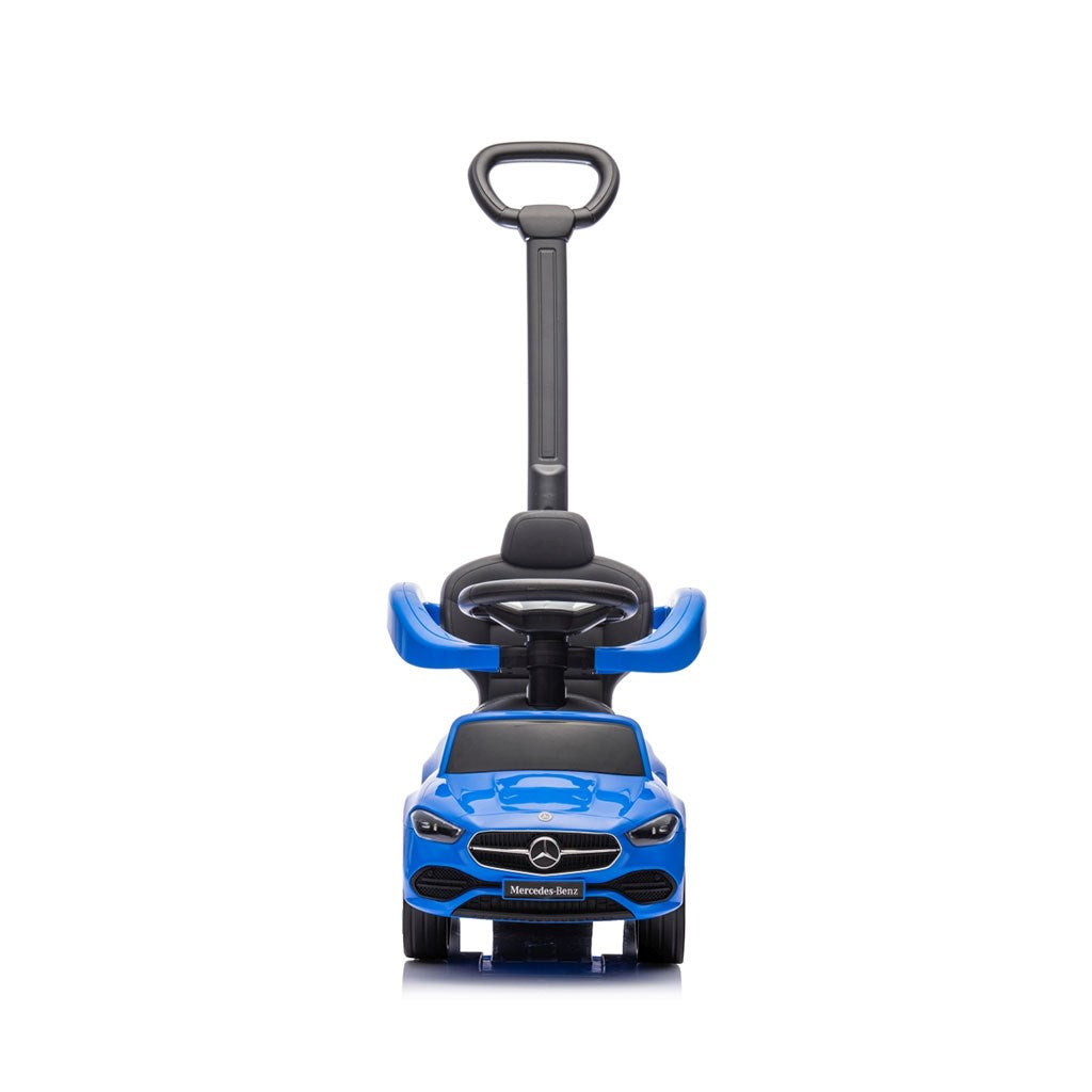Bébitaxi tolókarral MERCEDES C-Class Deluxe Milly Mally Blue