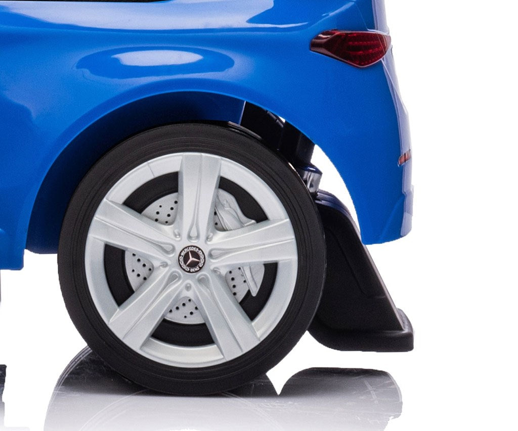 Bébitaxi tolókarral MERCEDES C-Class Deluxe Milly Mally Blue