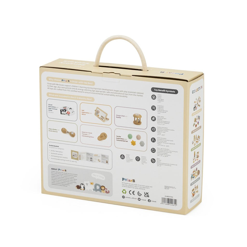 Oktatási készlet Viga PolarB Grow with Me - Érzékszenzorok