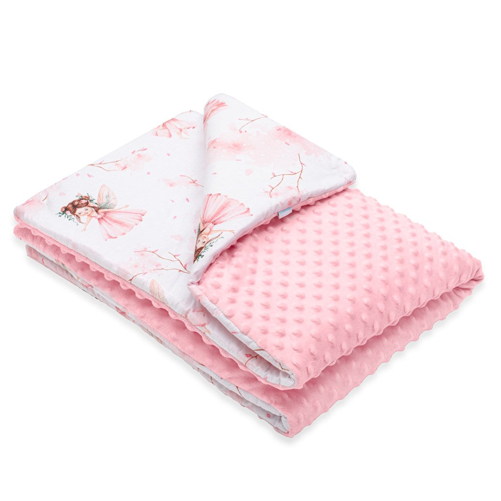 Gyermek pléd Minky New Baby Tündérek  80x100 cm
