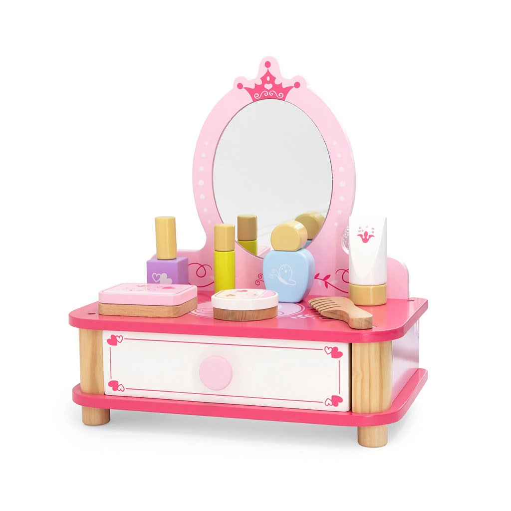 Viga fa sminkasztal kislányoknak