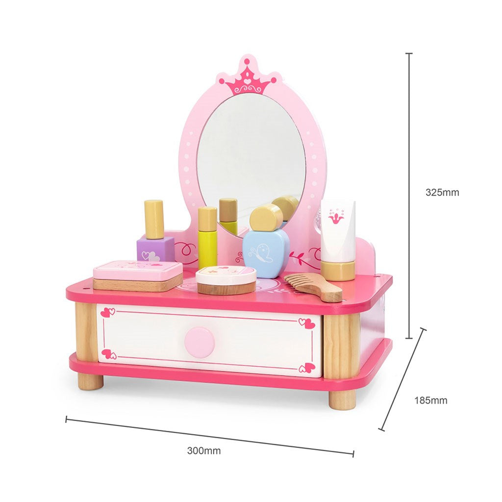 Viga fa sminkasztal kislányoknak