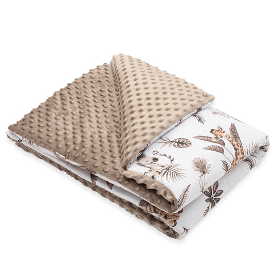 Gyermek pléd Minky New Baby Safari 80x100 cm