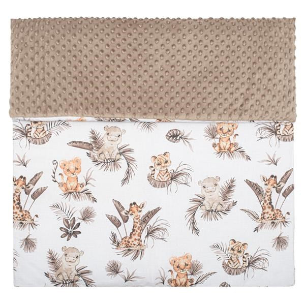 Gyermek pléd Minky New Baby Safari 80x100 cm