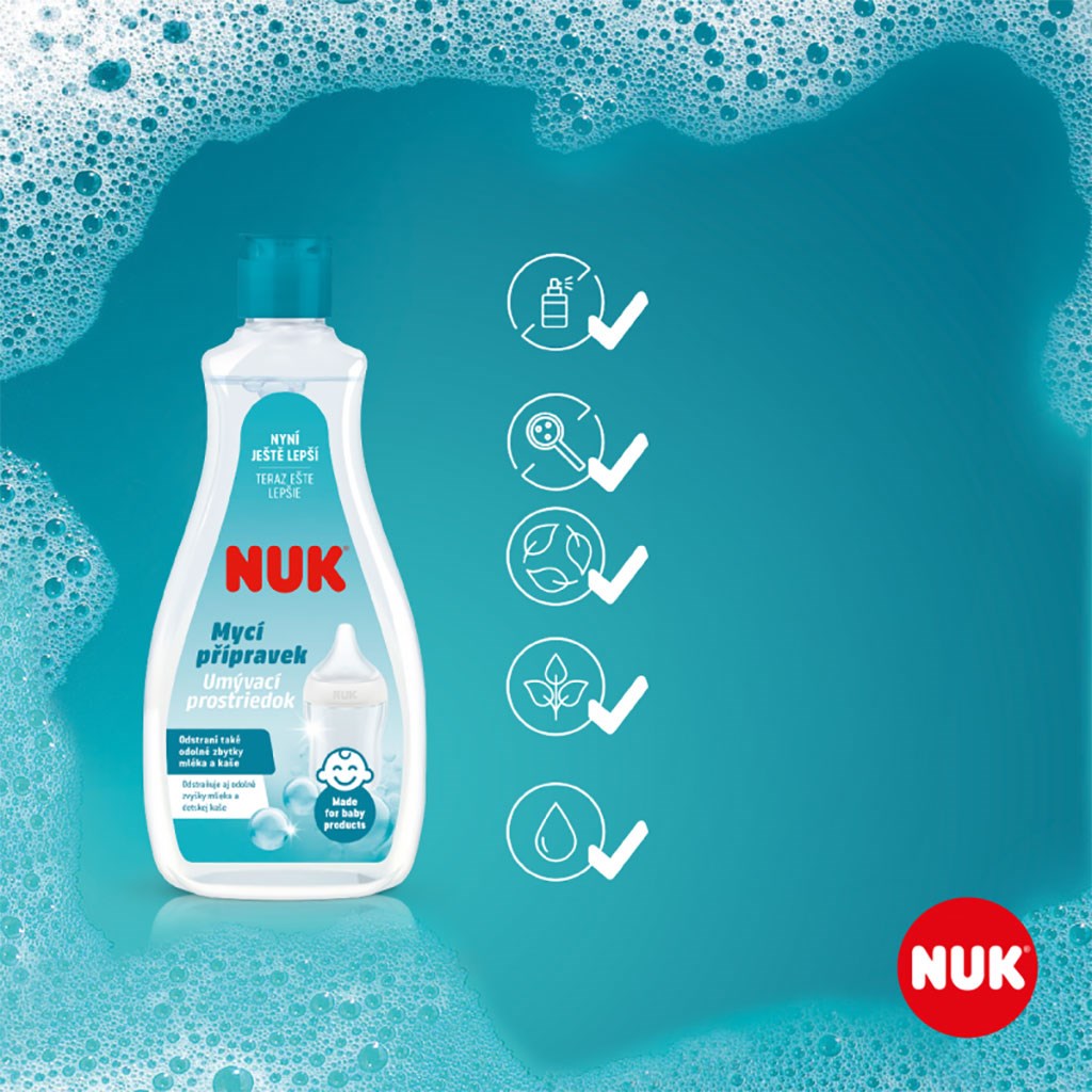 Cumisüveg folyékony tisztítószer NUK - 500 ml