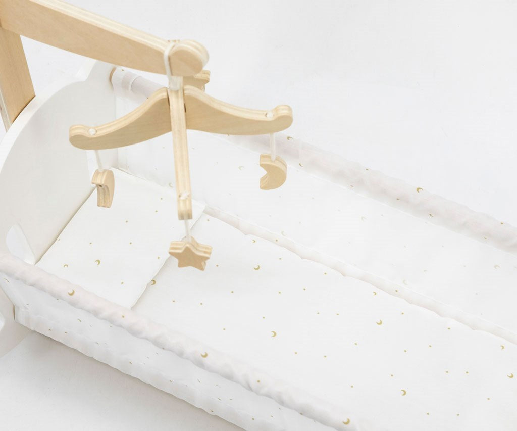 Fa babaágy - bölcső Viga