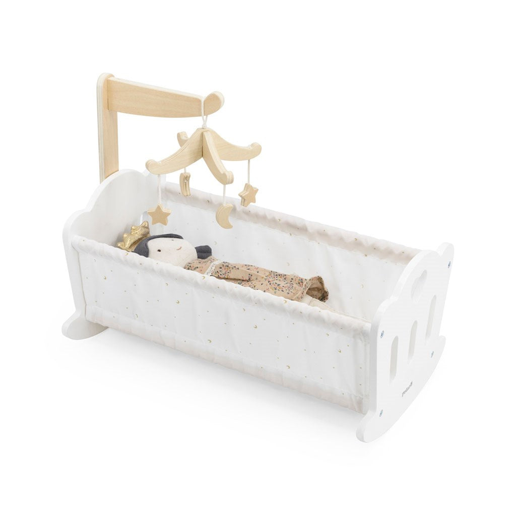 Fa babaágy - bölcső Viga