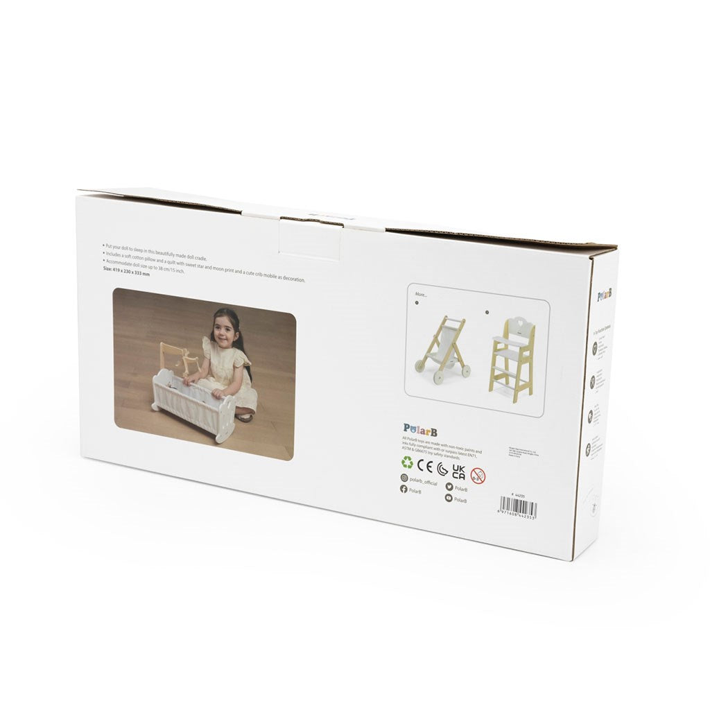 Fa babaágy - bölcső Viga