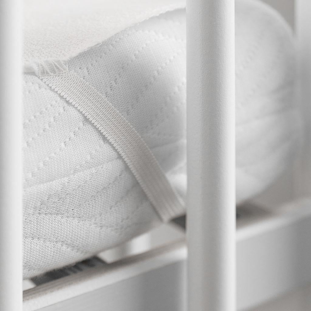 Frottír vízálló lepedő New Baby 50x70 fehér