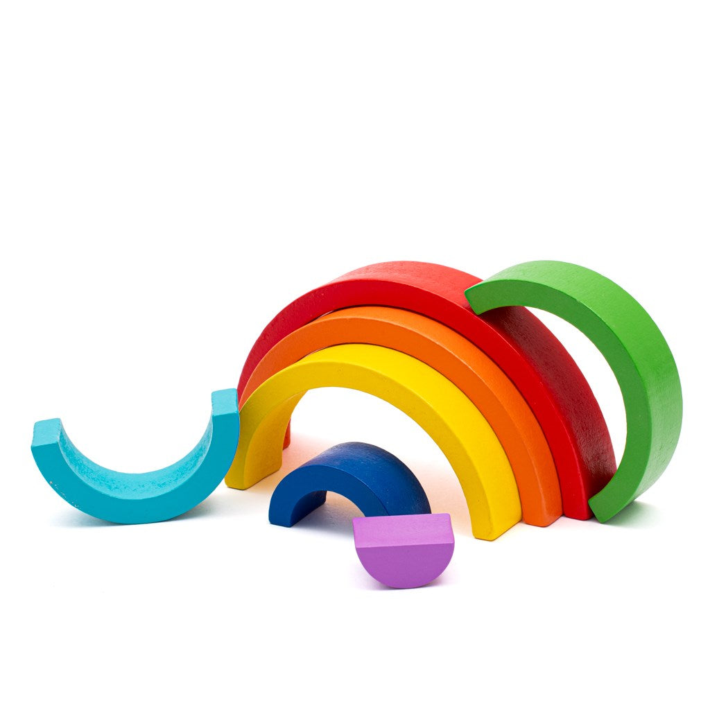 Montessori Baby Mix Fa Szivárvány