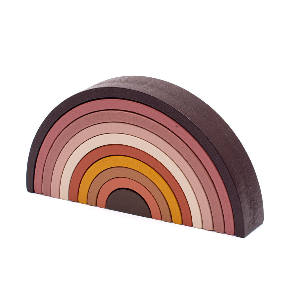 Fa szivárvány Brown Montessori Baby Mix