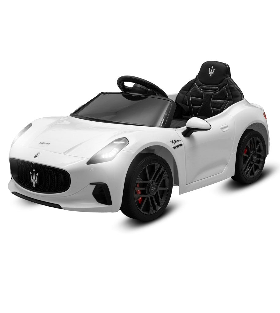 Elektromos játékautó Maserati GranTurismo Baby Mix fehér