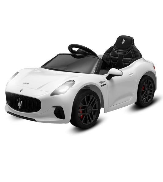 Elektromos játékautó Maserati GranTurismo Baby Mix fehér