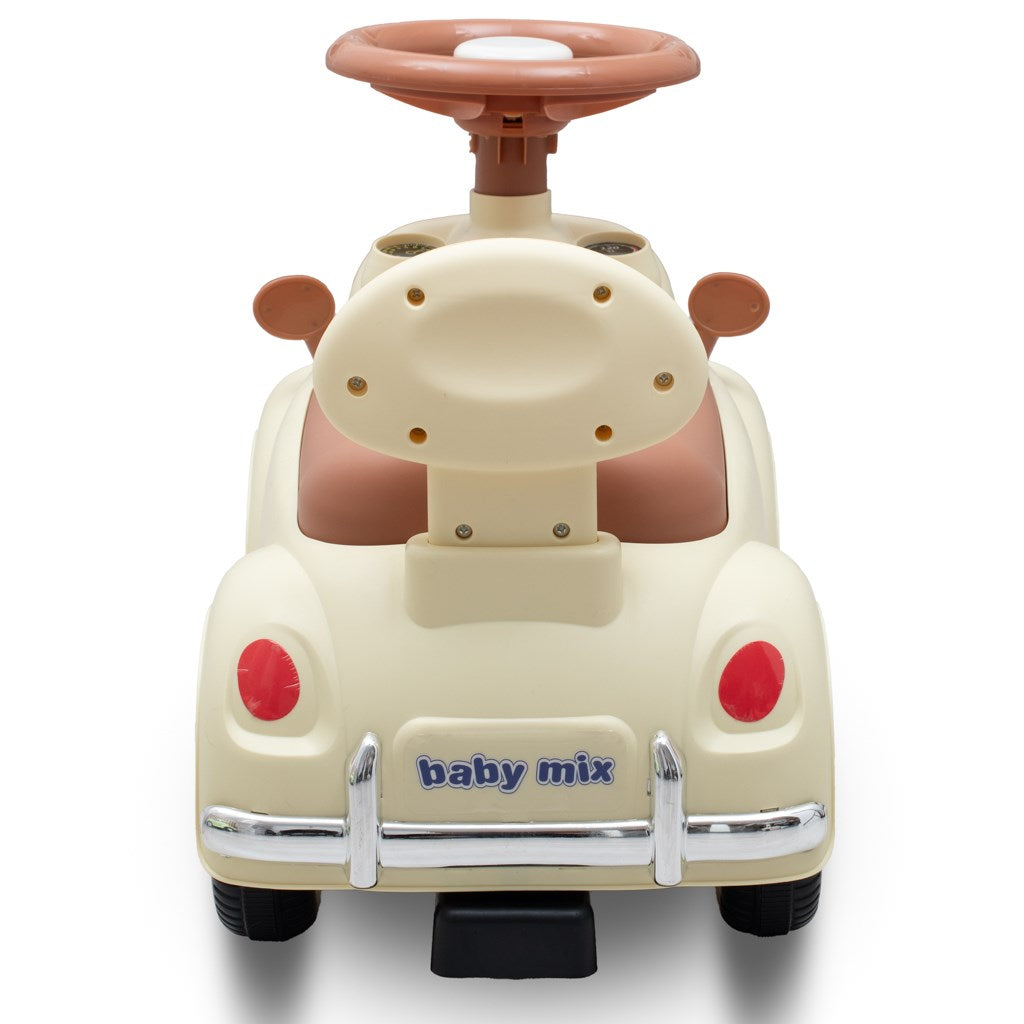 Baby Mix Kiddo Cruiser gyerek futóbicikli bézs színben