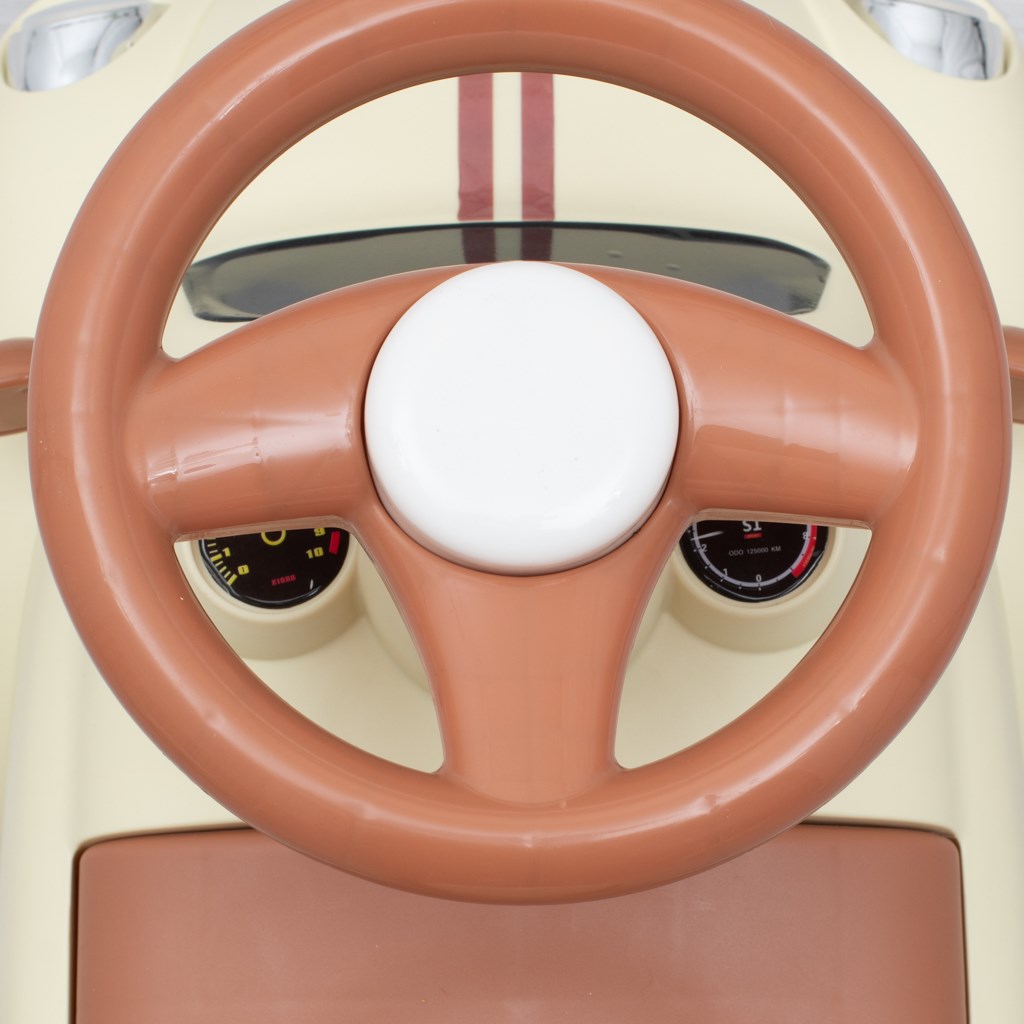 Baby Mix Kiddo Cruiser gyerek futóbicikli bézs színben