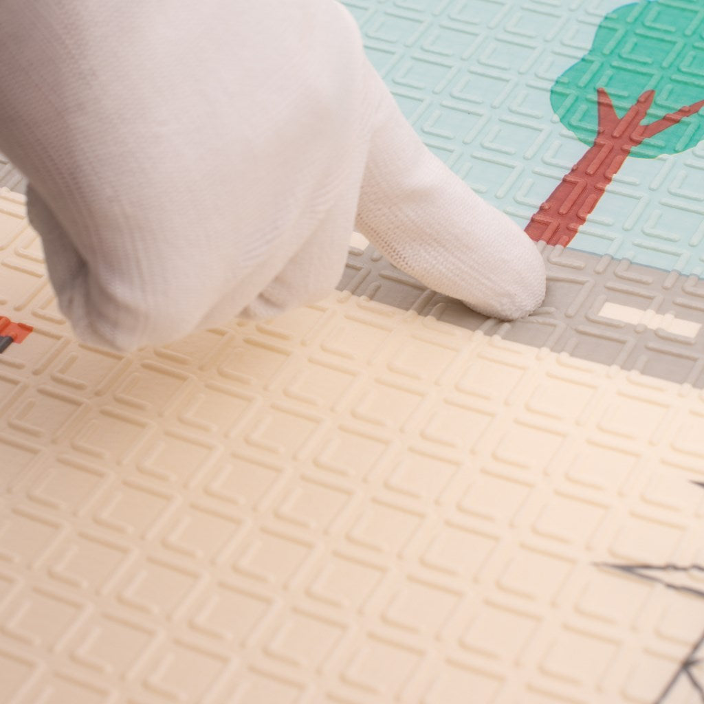 Multifunkciós habszivacs játszószőnyeg PlayTo város (a csomagolás sérült)