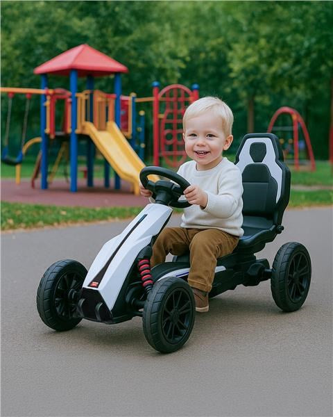 Go-kart Baby Mix Speedster pedálos gyerek gokart fehér