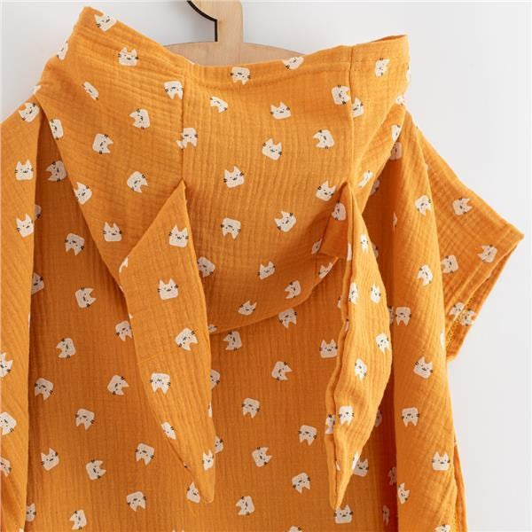 Gyermek muszlin poncsó New Baby Feeling animal 50 cm