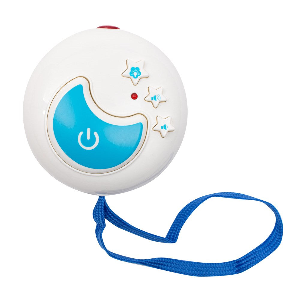 Körhinta a kiságy fölé projektorral és távirányítóval Baby Mix kék (a csomagolás sérült)