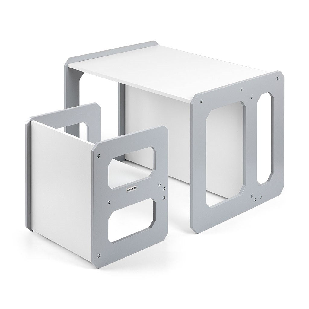 Milly Mally Stella 3 az 1-ben bútorkészlet - Asztal és szék Grey