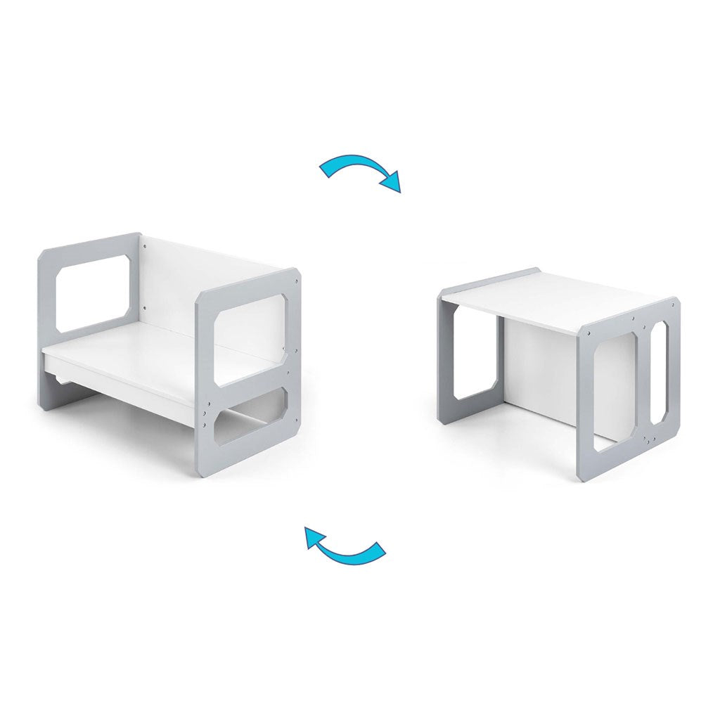 Milly Mally Stella 3 az 1-ben bútorkészlet - Asztal és szék Grey