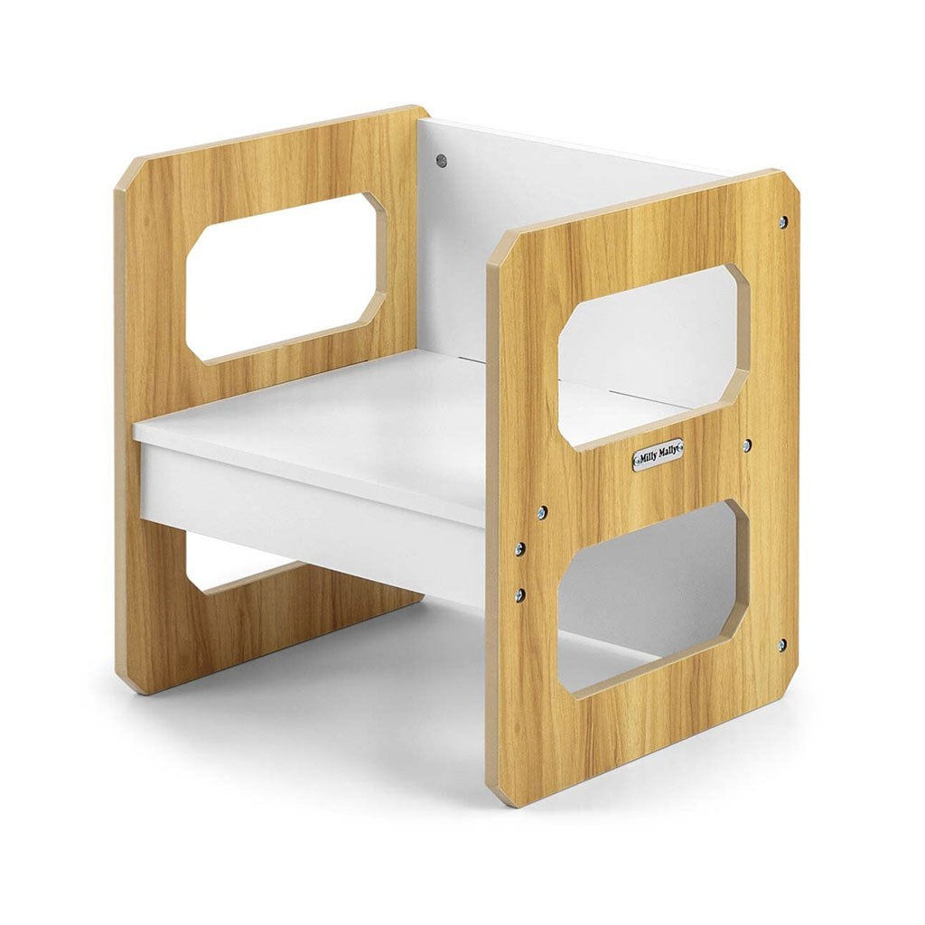 Milly Mally Stella 3 az 1-ben bútorkészlet - Asztal és szék Natural