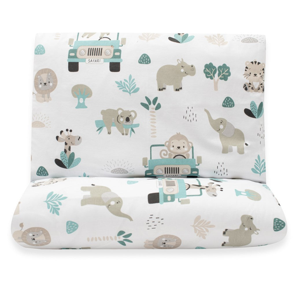 2-részes ágyneműhuzat New Baby Safari II 90/120 cm mint