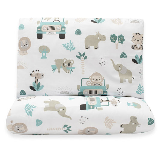 2-részes ágyneműhuzat New Baby Safari II 90/120 cm mint