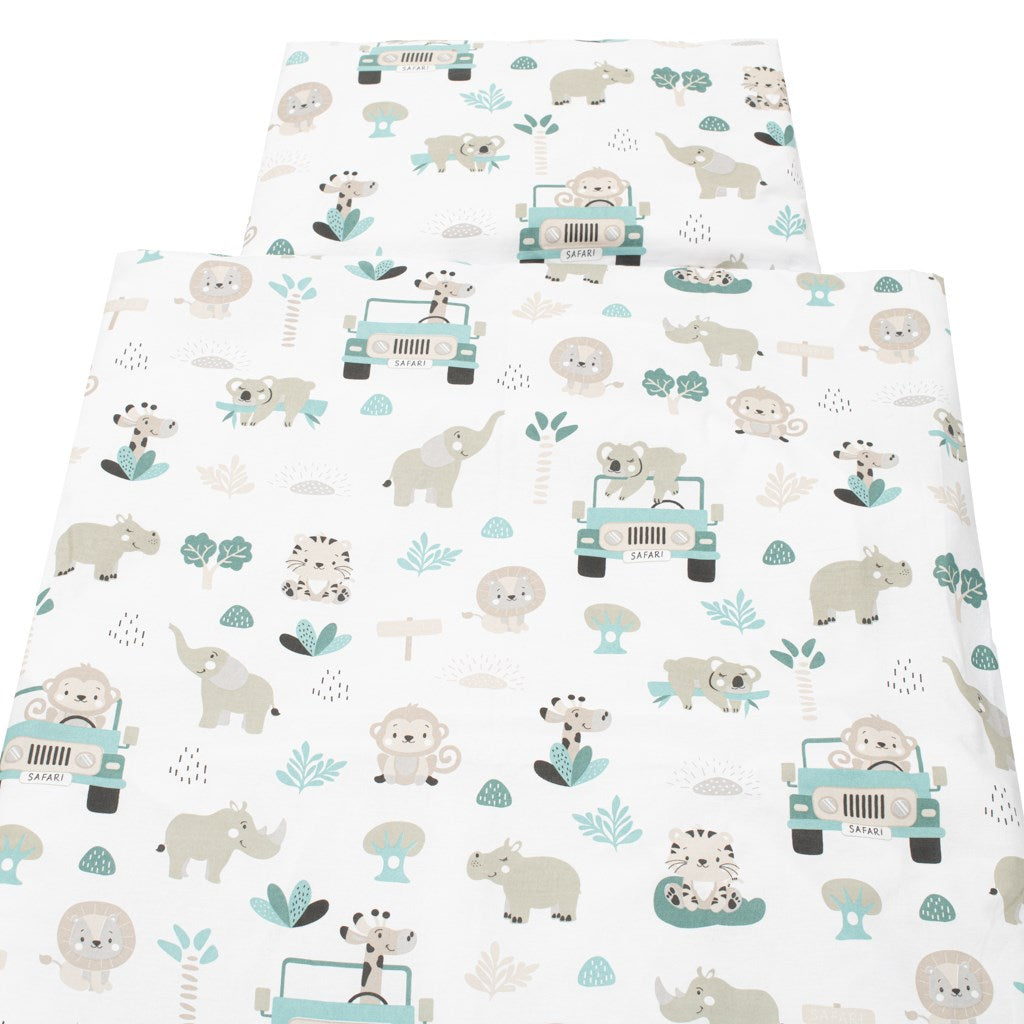 2-részes ágyneműhuzat New Baby Safari II 90/120 cm mint