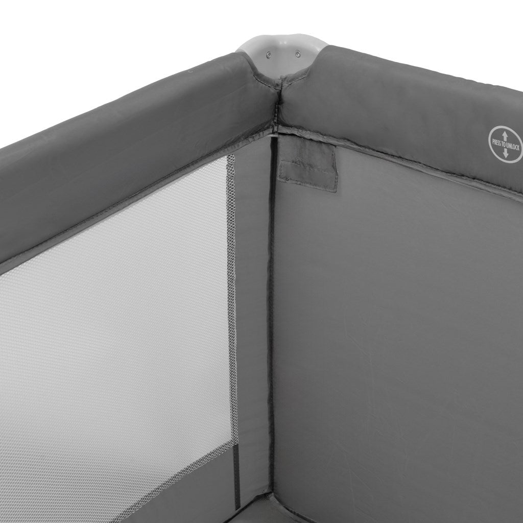 Gyermek utazóágy Simple Baby Mix szürke