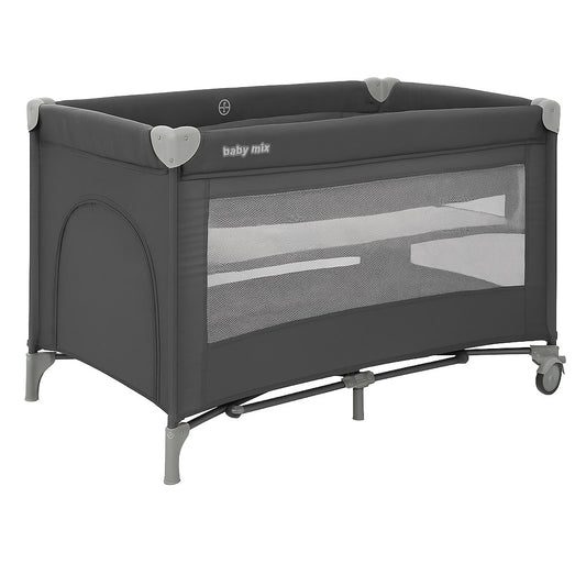 Baby Mix Grow utazóágy függőággyal Lift szürke