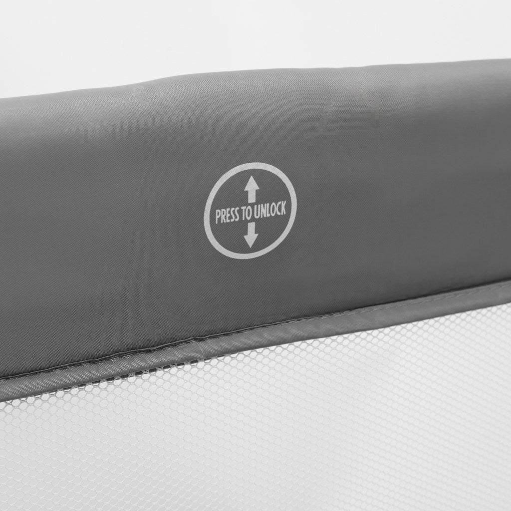 Baby Mix Grow utazóágy függőággyal Lift szürke