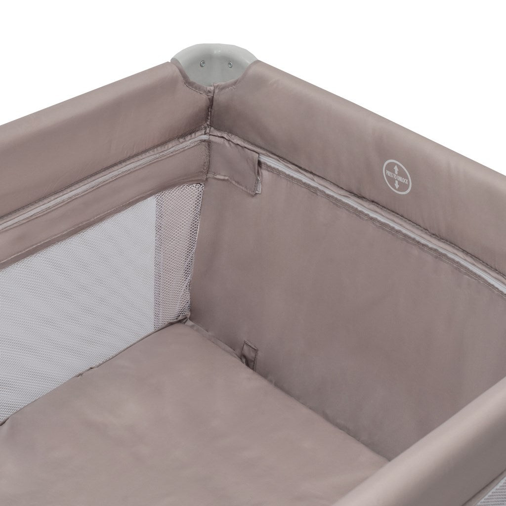 Baby Mix Lift utazóágy függeszthető ággyal, bézs