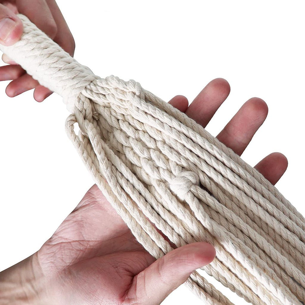 Nagy függő hintaágy két személyre Hamaka XXL BOHO Baby Mix fekete