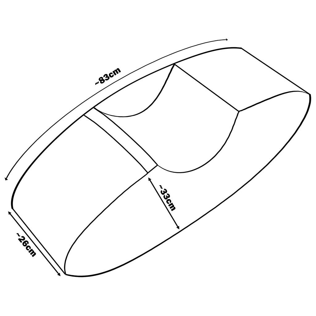 Hab hinta gyermek részére - Rocking Bean white