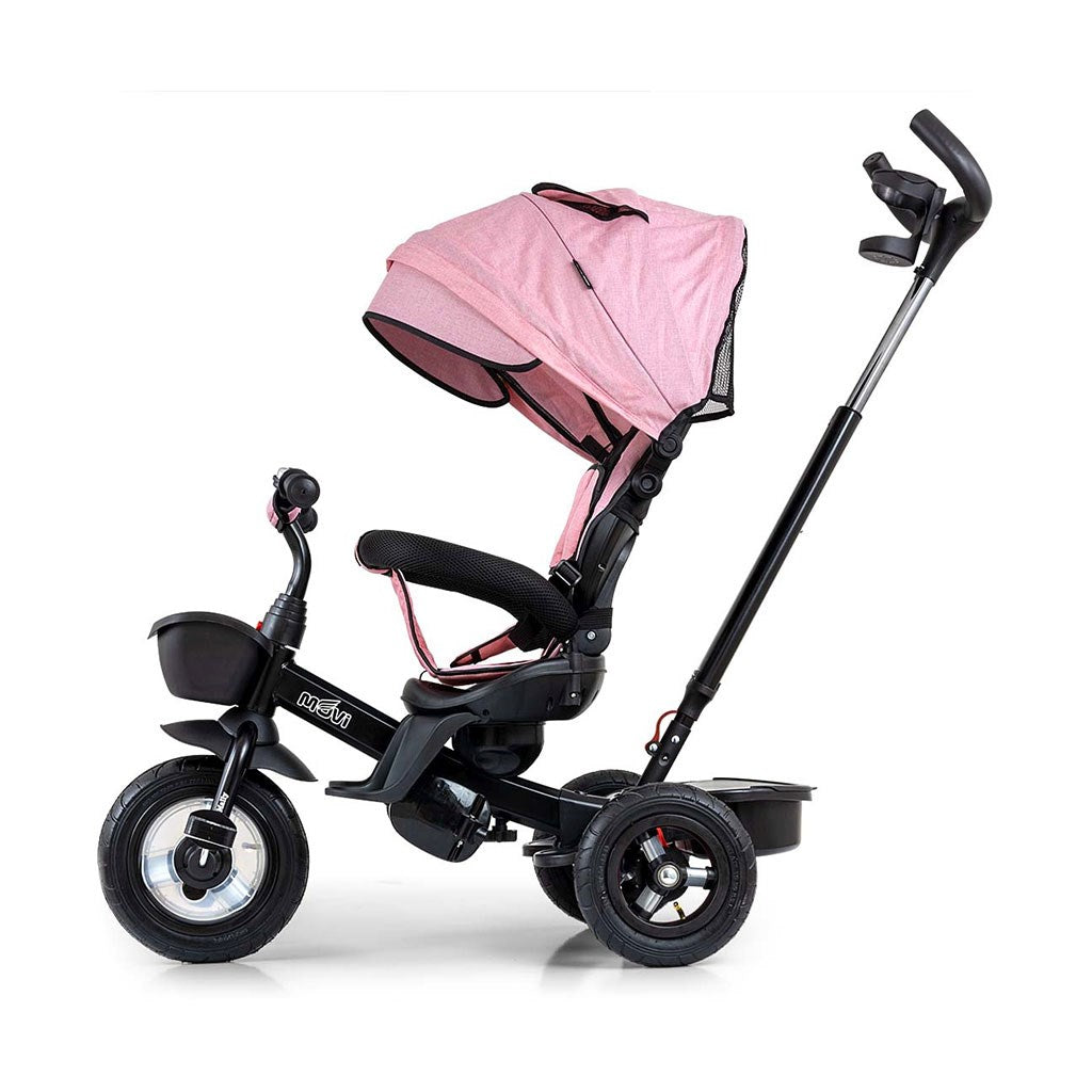 Gyerek háromkerekű bicikli Milly Mally Movi black-pink