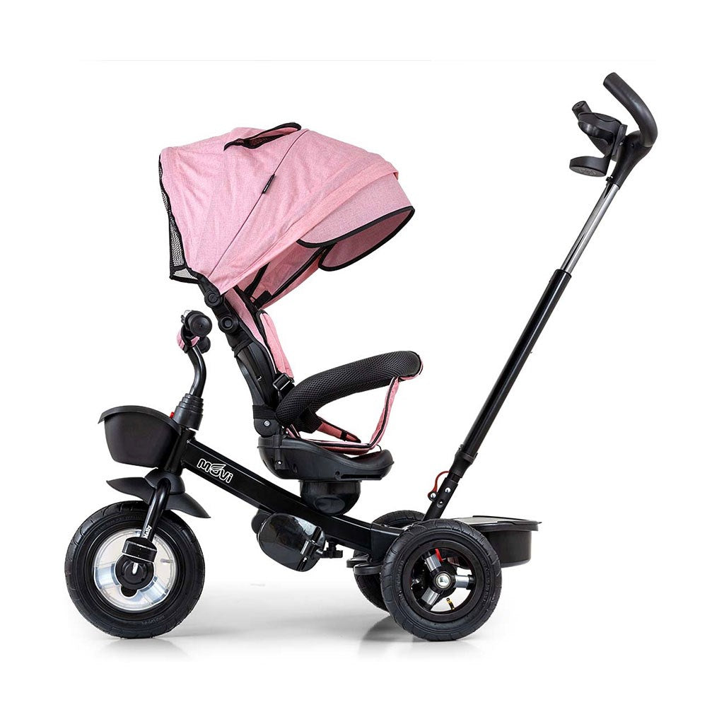 Gyerek háromkerekű bicikli Milly Mally Movi black-pink