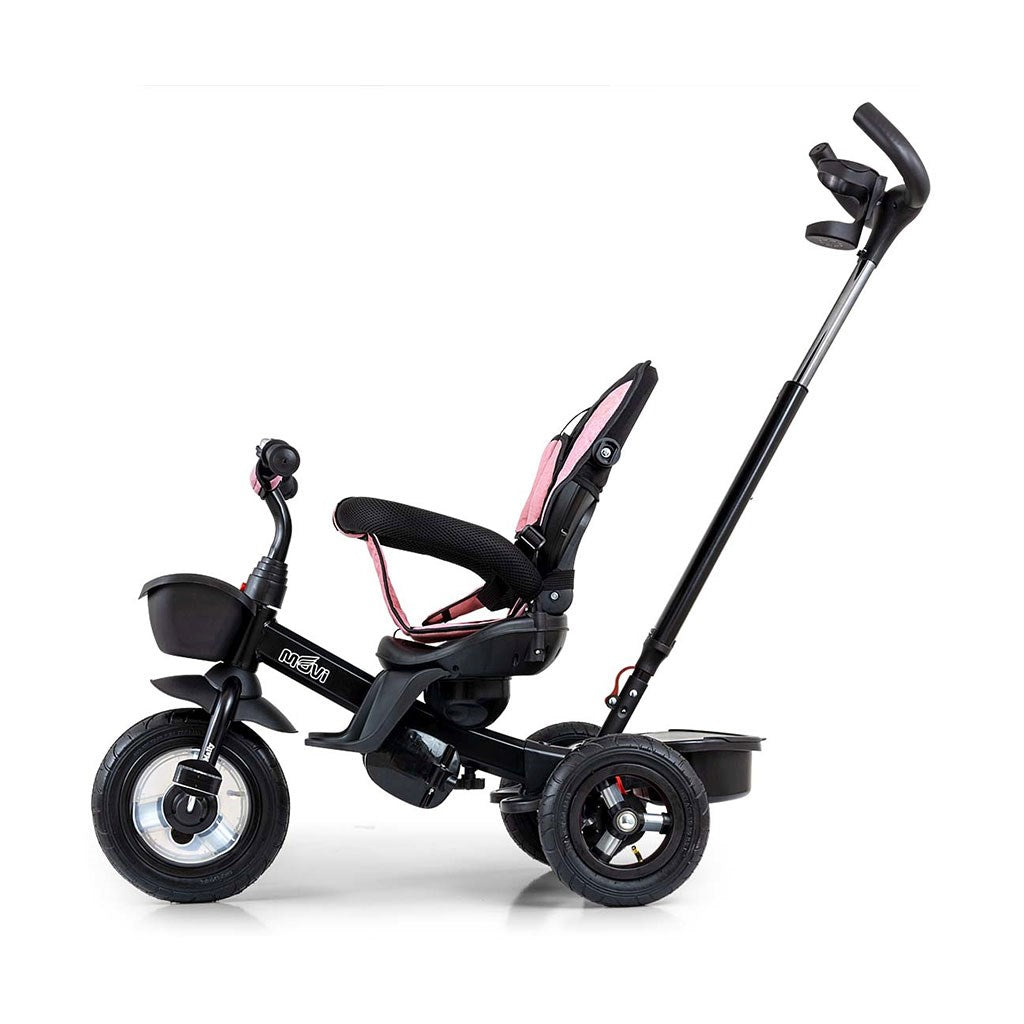 Gyerek háromkerekű bicikli Milly Mally Movi black-pink