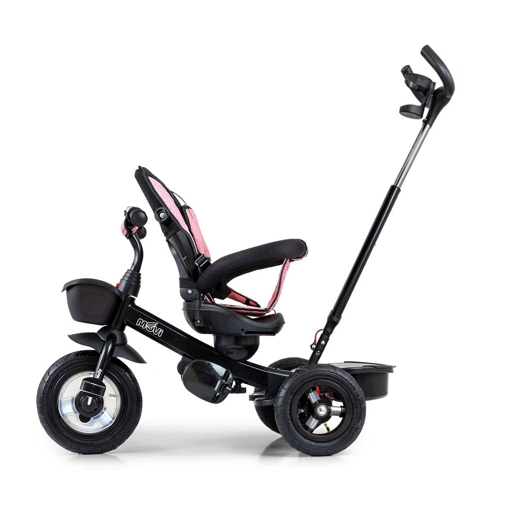 Gyerek háromkerekű bicikli Milly Mally Movi black-pink