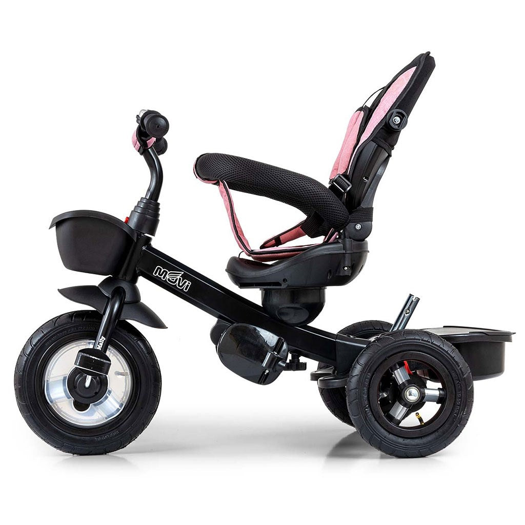 Gyerek háromkerekű bicikli Milly Mally Movi black-pink