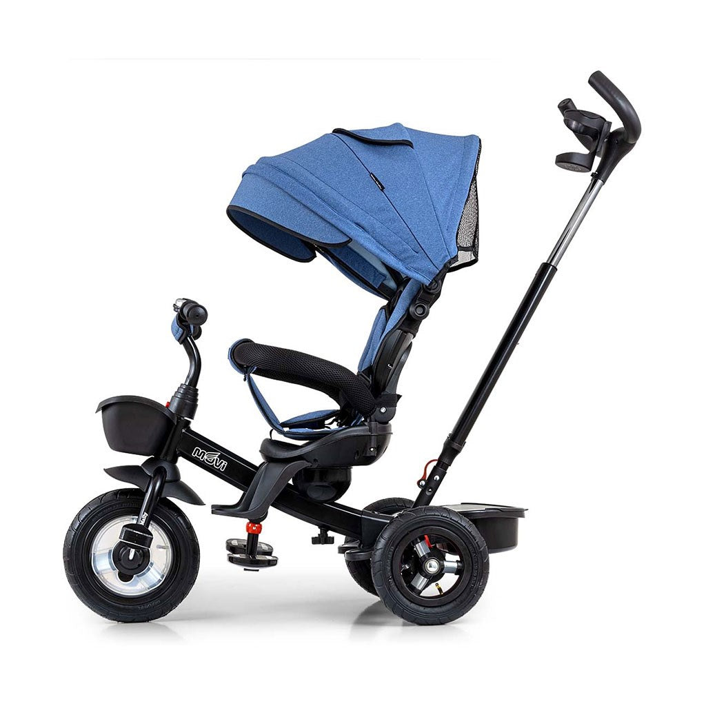 Gyerek háromkerekű bicikli Milly Mally Movi denim