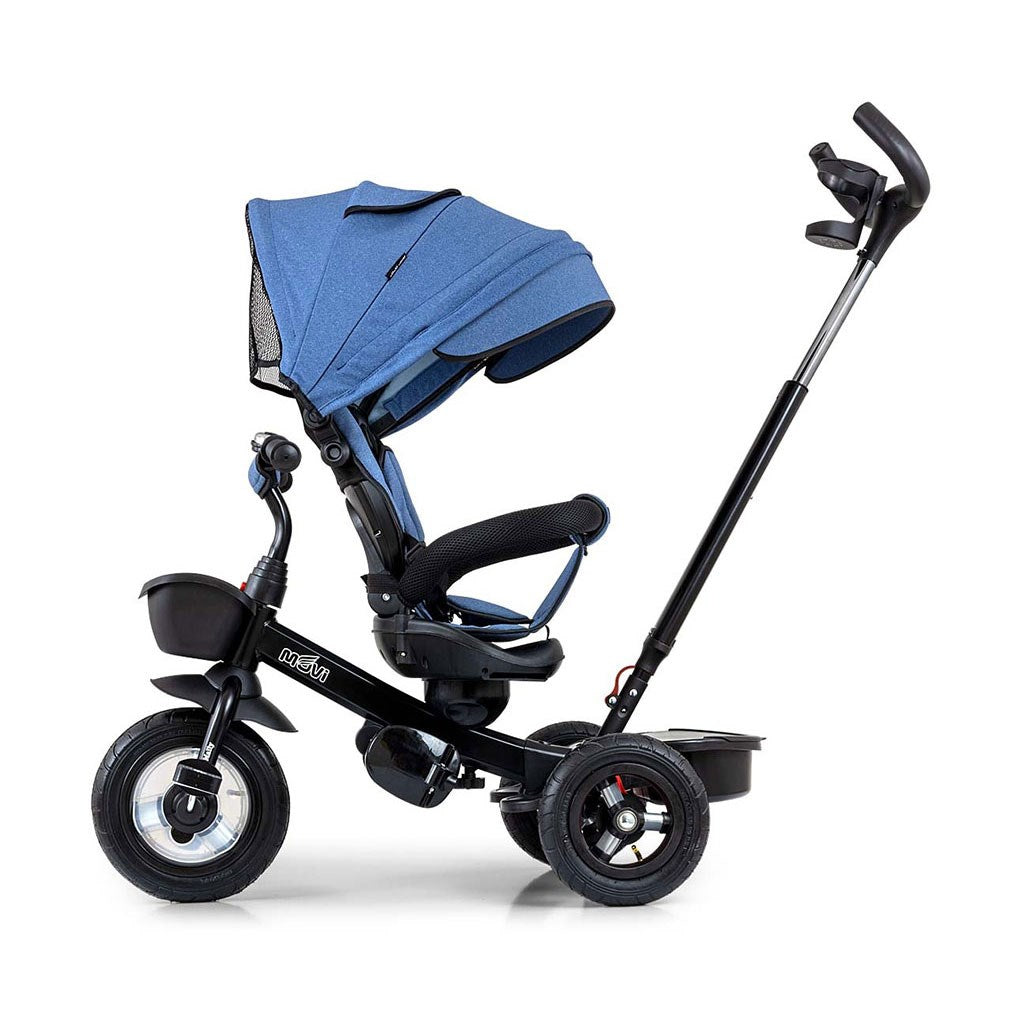 Gyerek háromkerekű bicikli Milly Mally Movi denim