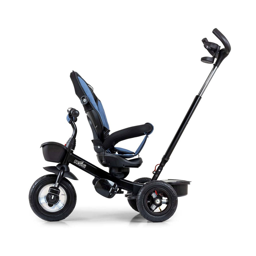 Gyerek háromkerekű bicikli Milly Mally Movi denim