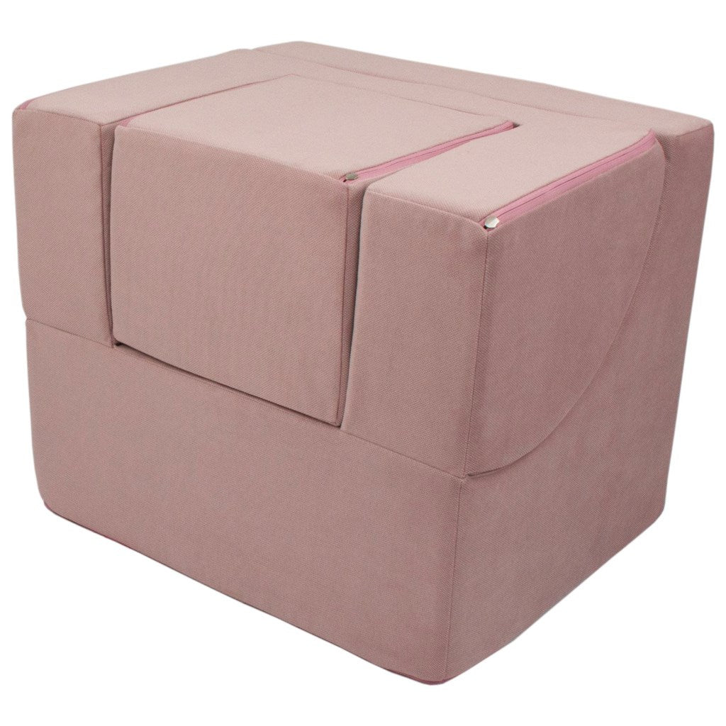 Gyermek összecsukható fotel-nyugágy pink