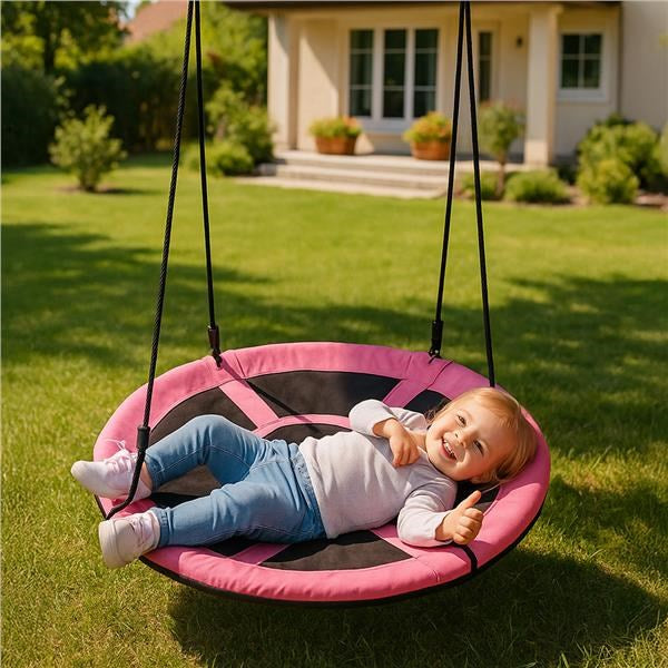 Baby Mix Fészekhinta 100 cm Rózsaszín